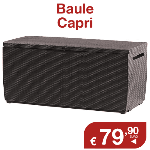 Capri rattan wood brown