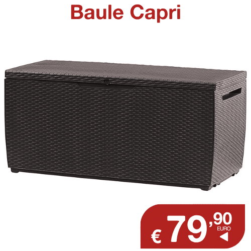 Capri rattan wood brown